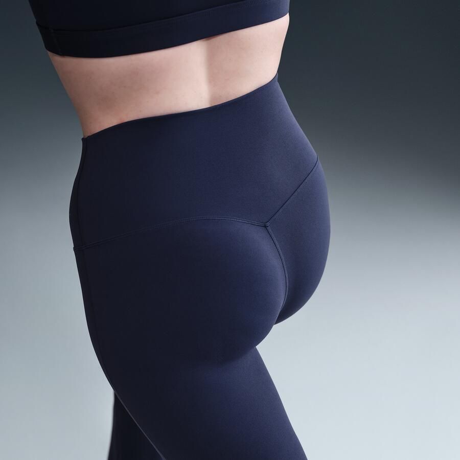 Nike Zenvy dameslegging met hoge taille en wijde pijpen Blauw - Foto 2