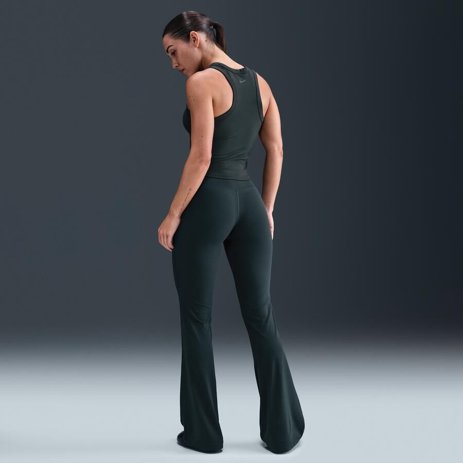 Nike Zenvy dameslegging met hoge taille en wijde pijpen Groen - Foto 3