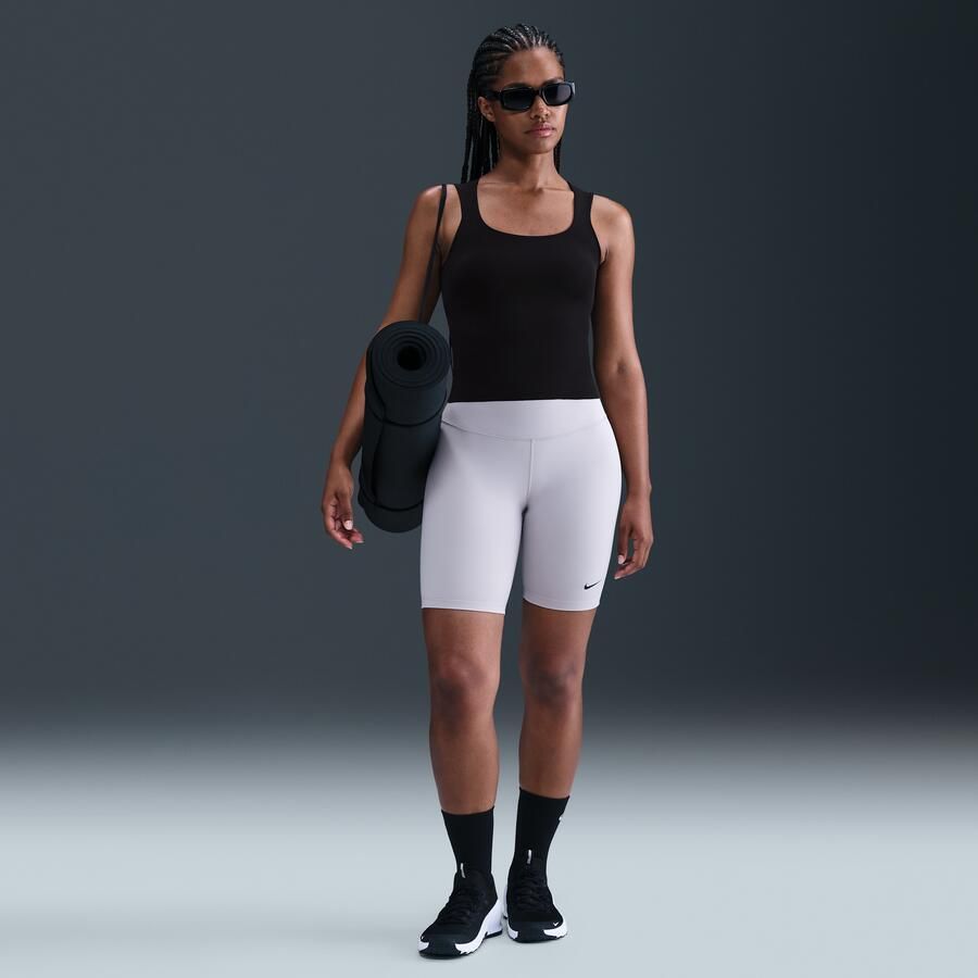 Nike Zenvy Dri-FIT tanktop voor dames Zwart - Foto 3