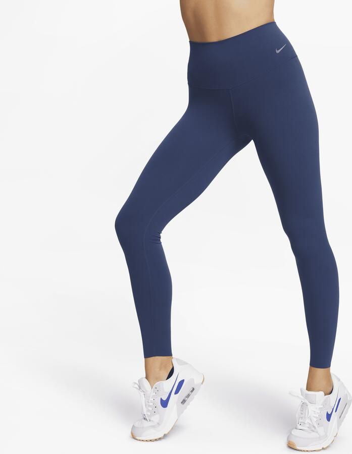 Nike Zenvy lange legging met hoge taille voor dames Blauw - Foto 2