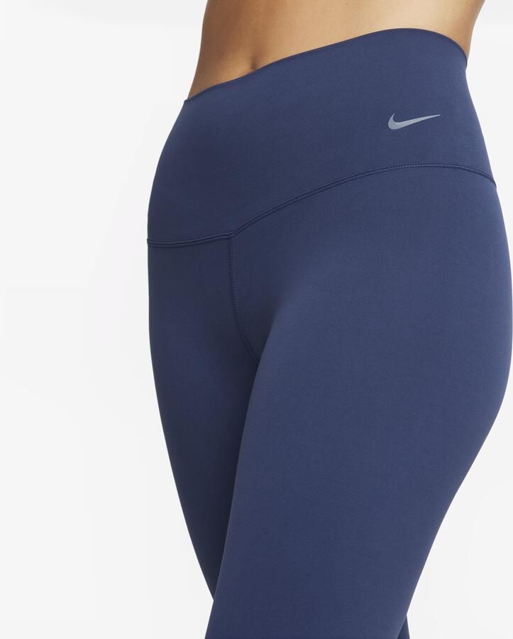 Nike Zenvy lange legging met hoge taille voor dames Blauw
