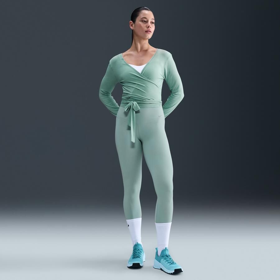 Nike Zenvy lange legging met hoge taille voor dames Groen - Foto 4