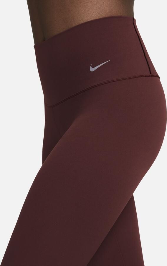 Nike Zenvy lange legging met hoge taille voor dames Rood - Foto 2