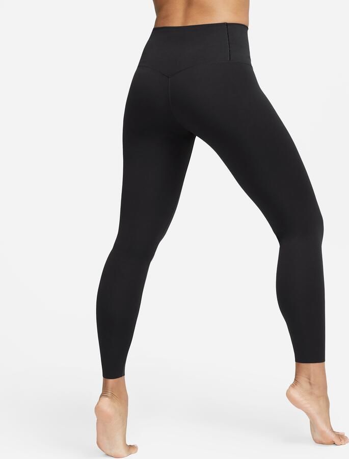 Nike Zenvy lange legging met hoge taille voor dames Zwart - Foto 4