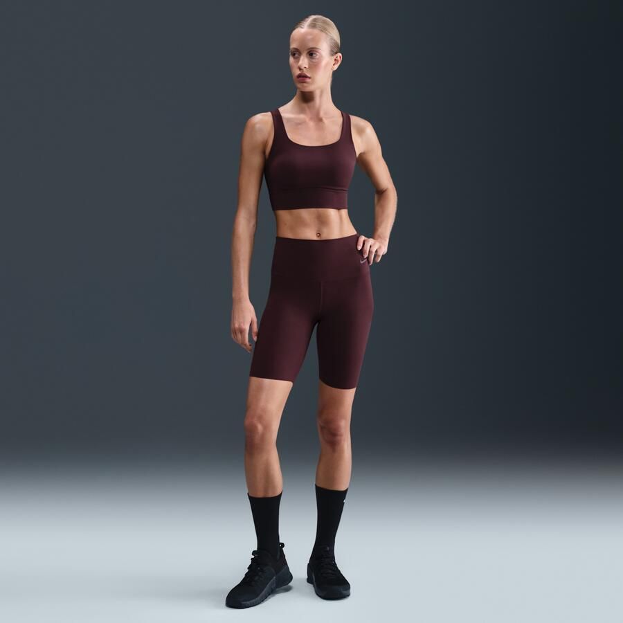 Nike Zenvy lange sport-bh met vulling en medium ondersteuning Rood - Foto 3