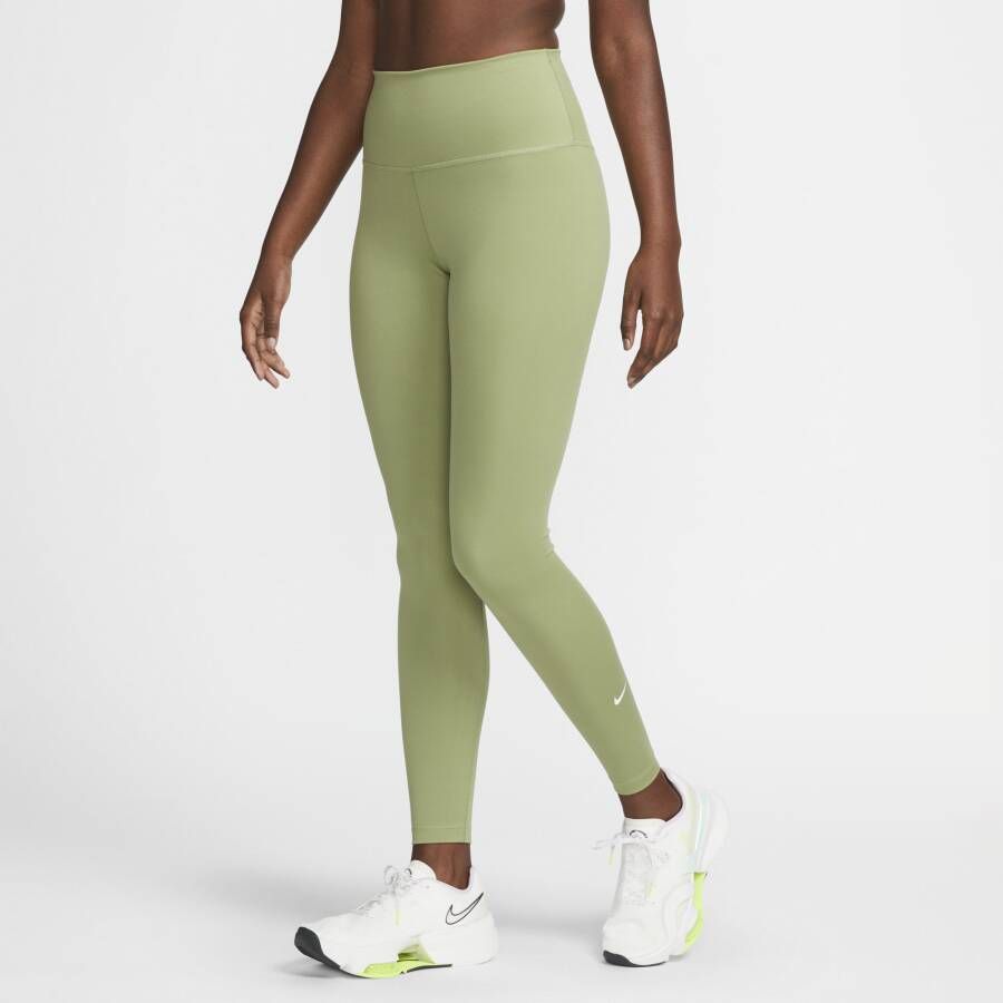 Nike One Legging met hoge taille voor dames Groen