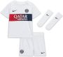 Nike Paris Saint-Germain 2023 24 Uit Dri-FIT driedelig tenue voor baby's peuters Wit - Thumbnail 1