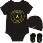 Nike Paris Saint-Germain Bodysuit Box Set Rompertjesset voor baby's (0-6 maanden) Zwart - Thumbnail 1