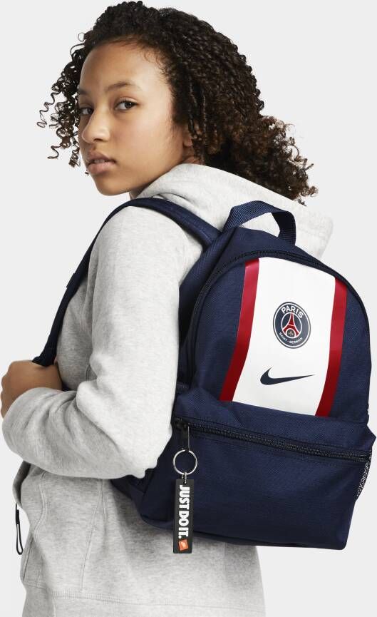 Nike Paris Saint-Germain JDI Minirugzak voor kids (11 liter) Blauw