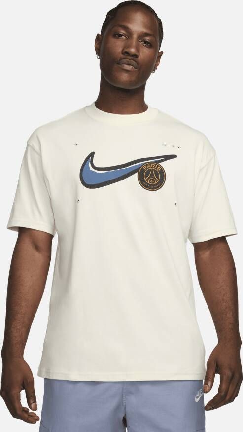 Nike Paris Saint-Germain Max90 voetbalshirt voor heren Wit