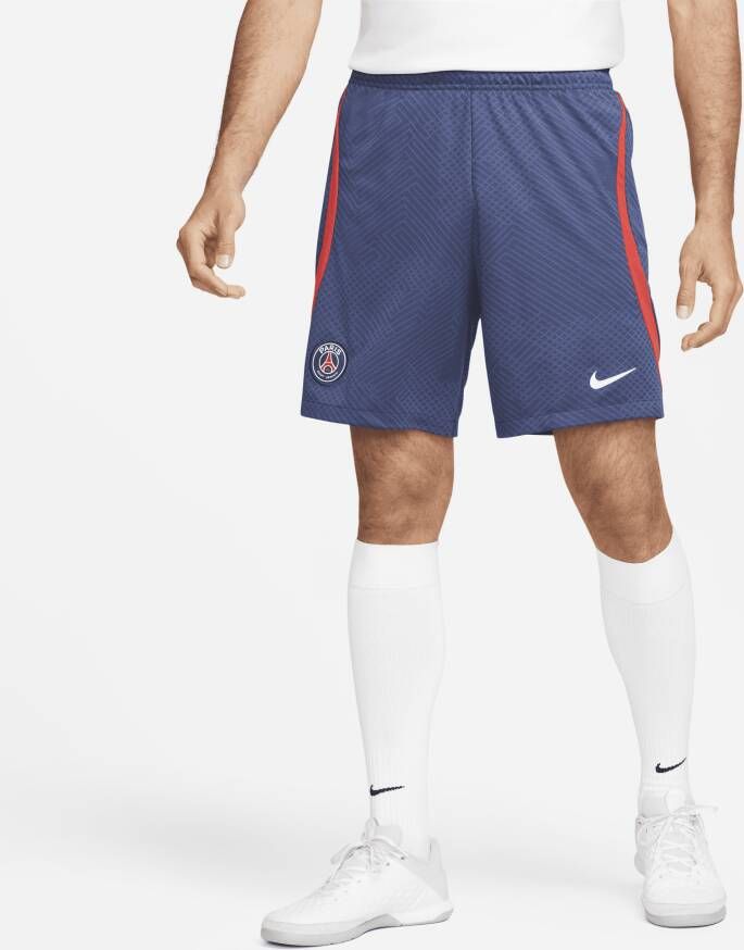 Nike Paris Saint-Germain Strike Dri-FIT voetbalshorts voor heren Blauw