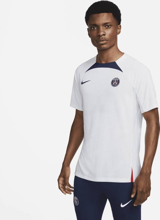 Nike Paris Saint-Germain Strike Elite Dri-FIT ADV voetbaltop met korte mouwen voor heren Wit