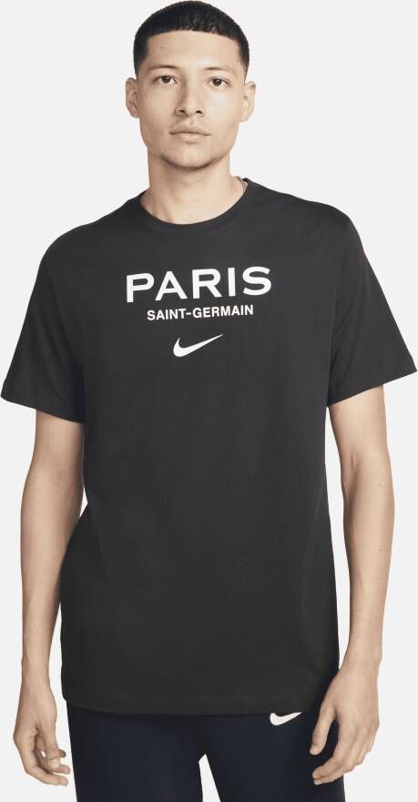 Nike Paris Saint-Germain Swoosh Voetbalshirt voor heren Grijs