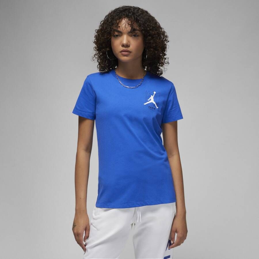 Nike Paris Saint-Germain T-shirt voor dames Blauw
