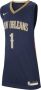 Nike Pelicans Icon Edition Swingman NBA-jersey voor kids Blauw - Thumbnail 1