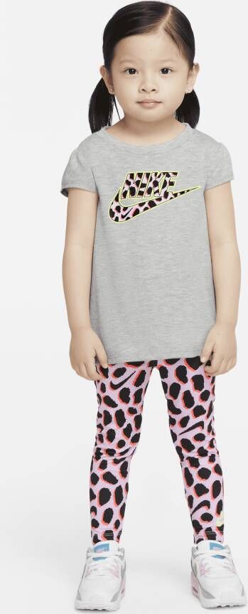 Nike Peuterset met T-shirt en legging Roze