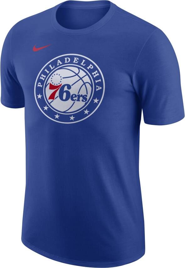 Nike Philadelphia 76ers Essential NBA-herenshirt Blauw