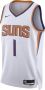 Nike Phoenix Suns Association Edition 2022 23 Swingman NBA-jersey met Dri-FIT Wit - Thumbnail 1