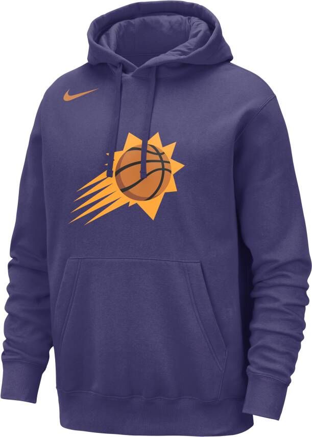 Nike Phoenix Suns Club NBA-hoodie voor heren Paars