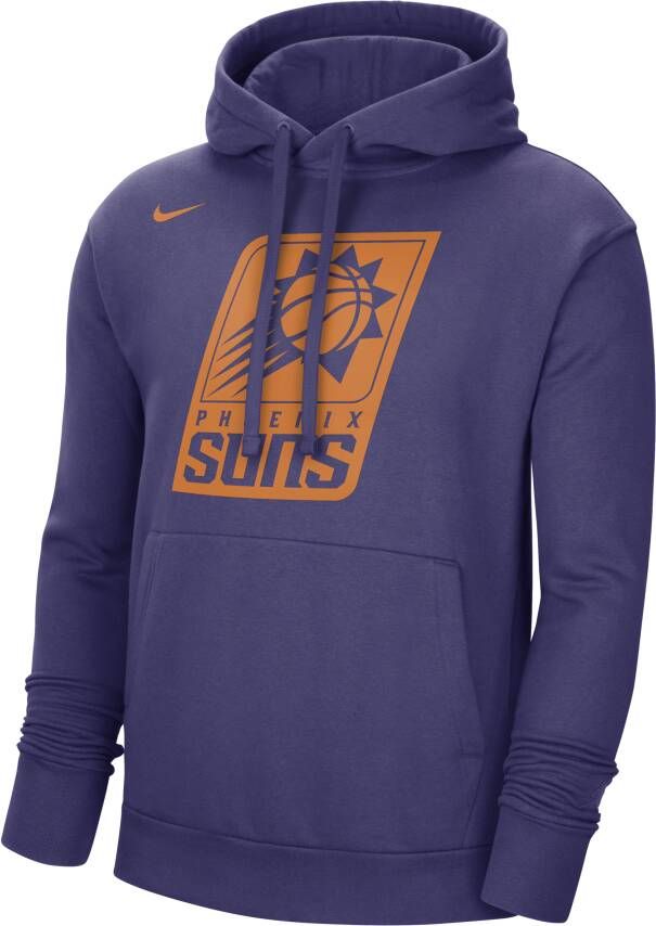 Nike Phoenix Suns Essential NBA-fleecehoodie voor heren Paars