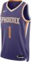 Nike Phoenix Suns Icon Edition 2022 23 Dri-FIT Swingman NBA-jersey voor heren Paars - Thumbnail 1