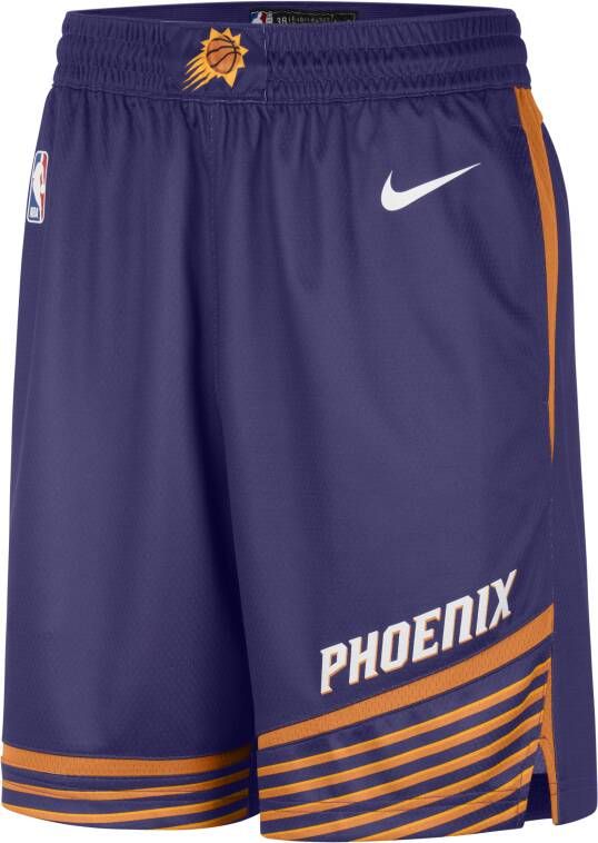 Nike Phoenix Suns Icon Edition Swingman NBA-herenshorts met Dri-FIT Paars