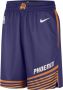 Nike Phoenix Suns Icon Edition Swingman NBA-herenshorts met Dri-FIT Paars - Thumbnail 1