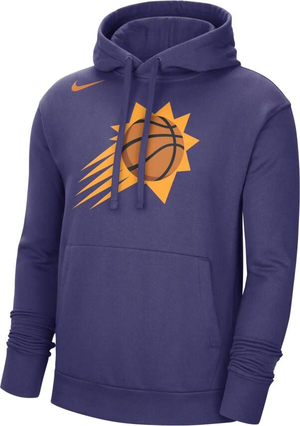 Nike Phoenix Suns NBA-fleecehoodie voor heren Paars