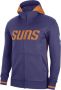 Nike Phoenix Suns Showtime NBA-hoodie met rits en Dri-FIT voor heren Paars - Thumbnail 1