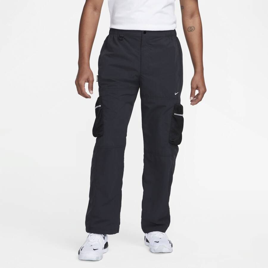 Nike Premium basketbalcargobroek voor heren Zwart