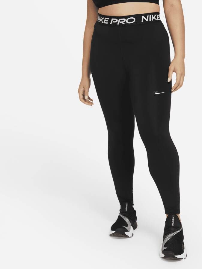 Nike Pro 365 Dameslegging (Plus Size) Zwart
