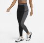 Nike Pro 7 8-trainingslegging met zakken en hoge taille voor dames Zwart - Thumbnail 1