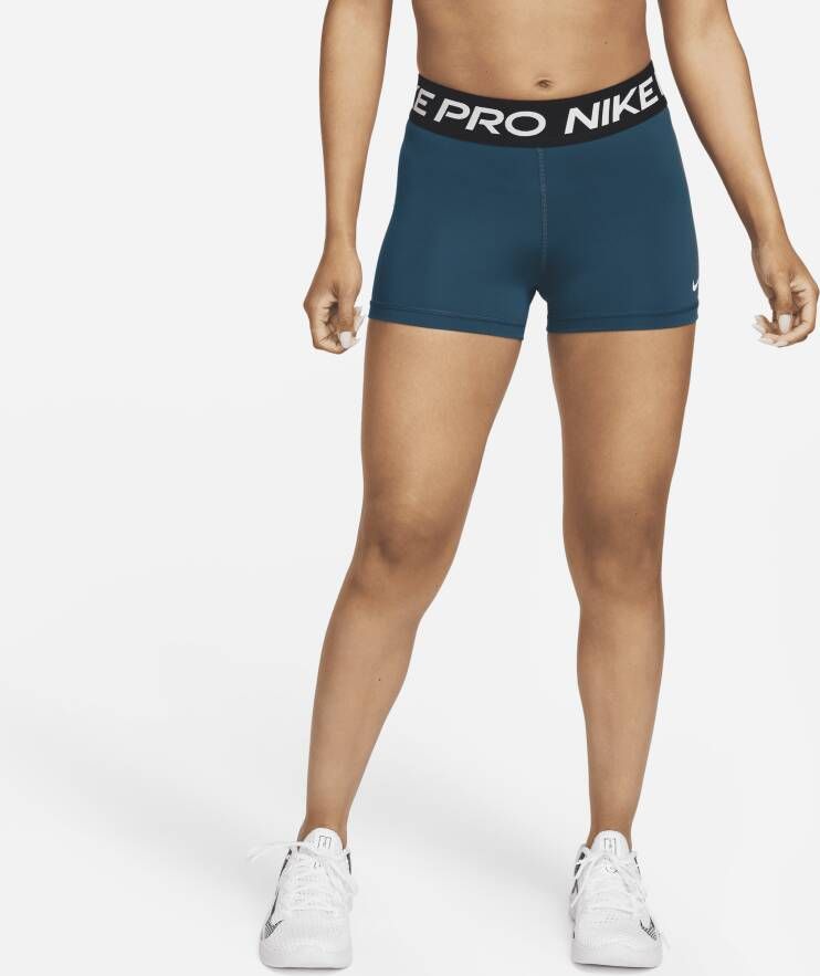 Nike Trainingsshorts voor vrouwen Blauw Dames
