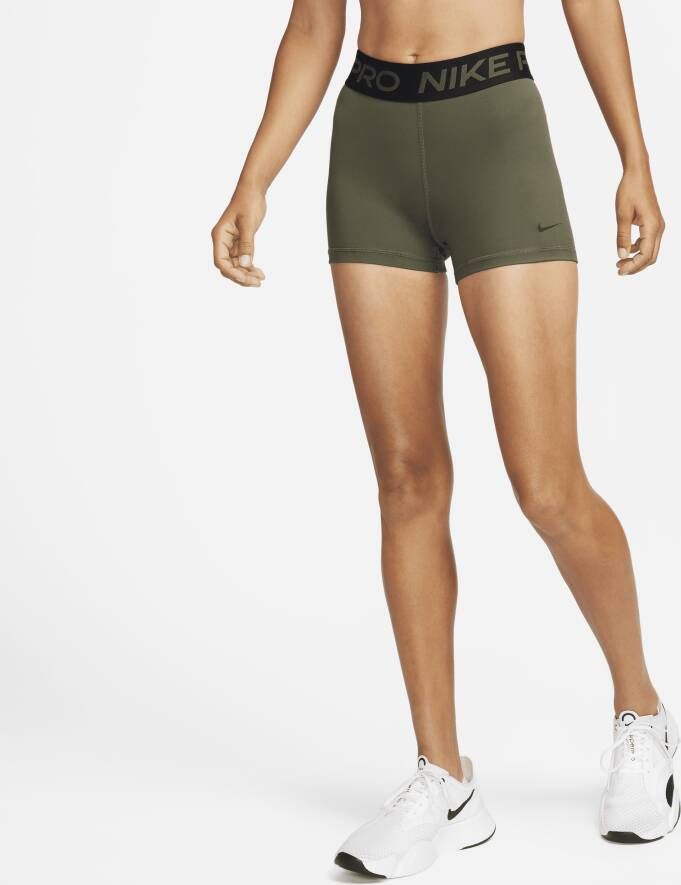 Nike Pro Shorts voor dames Green Dames