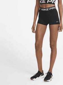 Nike Pro Cz9857 black short meshes Zwart Dames