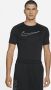 Nike Pro Dri-FIT Herentop met korte mouwen en strakke pasvorm Zwart - Thumbnail 2