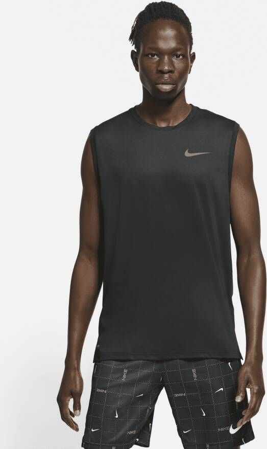 Nike Pro Dri-FIT Tanktop voor heren Zwart