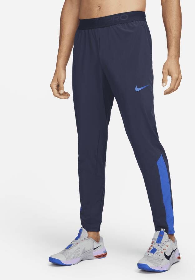 Nike Pro Dri-FIT Vent Max Trainingsbroek voor heren Blauw