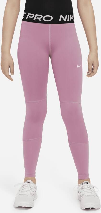 Nike Pro Dri-FIT Legging voor meisjes Roze