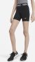 Nike Pro meisjesshorts Zwart - Thumbnail 2