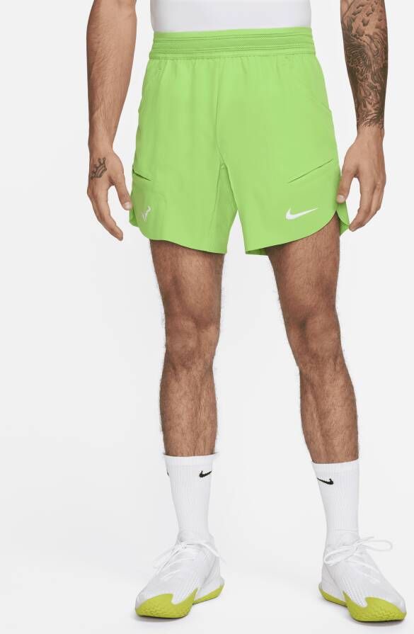 Nike Rafa Dri-FIT ADV Tennisshorts voor heren (18 cm) Groen