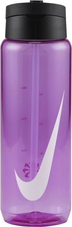 Nike Recharge Straw bidon van tritan (760 ml) Roze