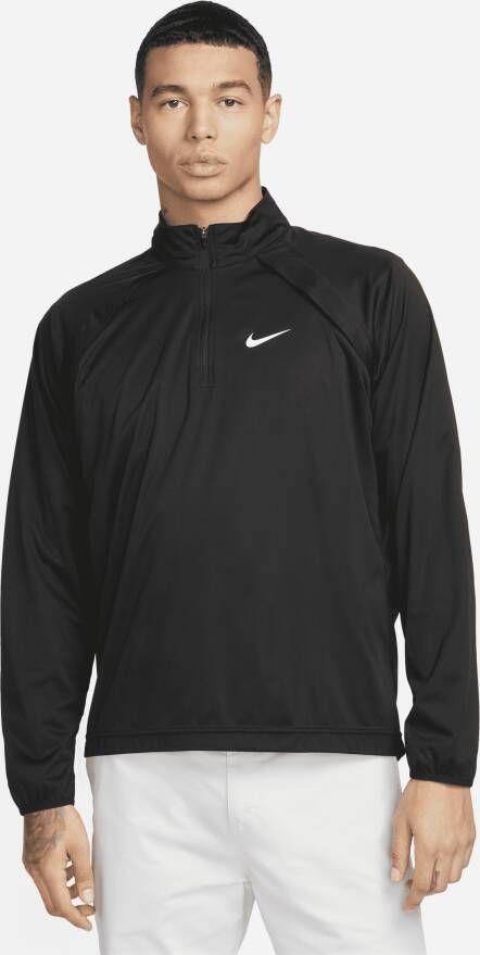Nike Repel Tour Golfjack met halflange rits voor heren Zwart