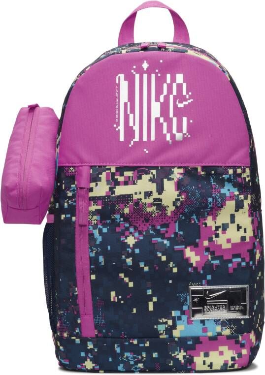 Nike Rugzak met print voor kids (20 liter) Roze