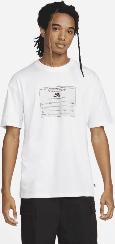 Nike SB Skateshirt voor heren Wit
