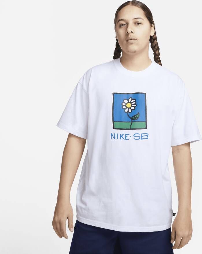 Nike SB skateshirt voor heren Wit