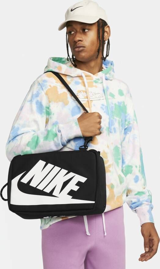Nike Schoenendoos Tas Zwart Wit Black