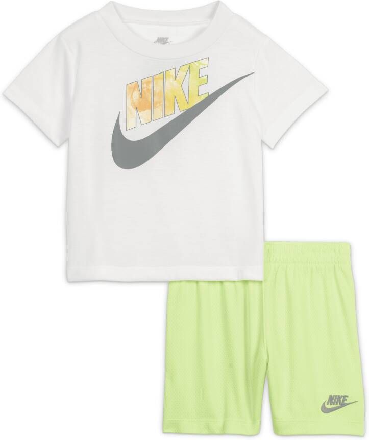 Nike Set met T-shirt en shorts voor baby's (12-24 maanden) Groen