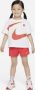 Nike Set met T-shirt en shorts voor peuters Rood - Thumbnail 1