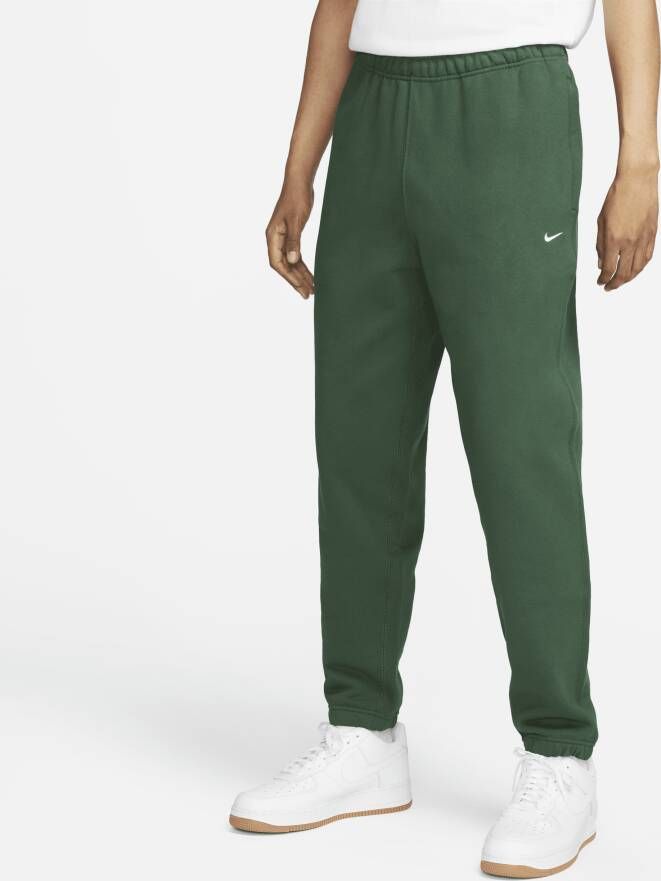 Nike Solo Swoosh Fleecebroek voor heren Groen